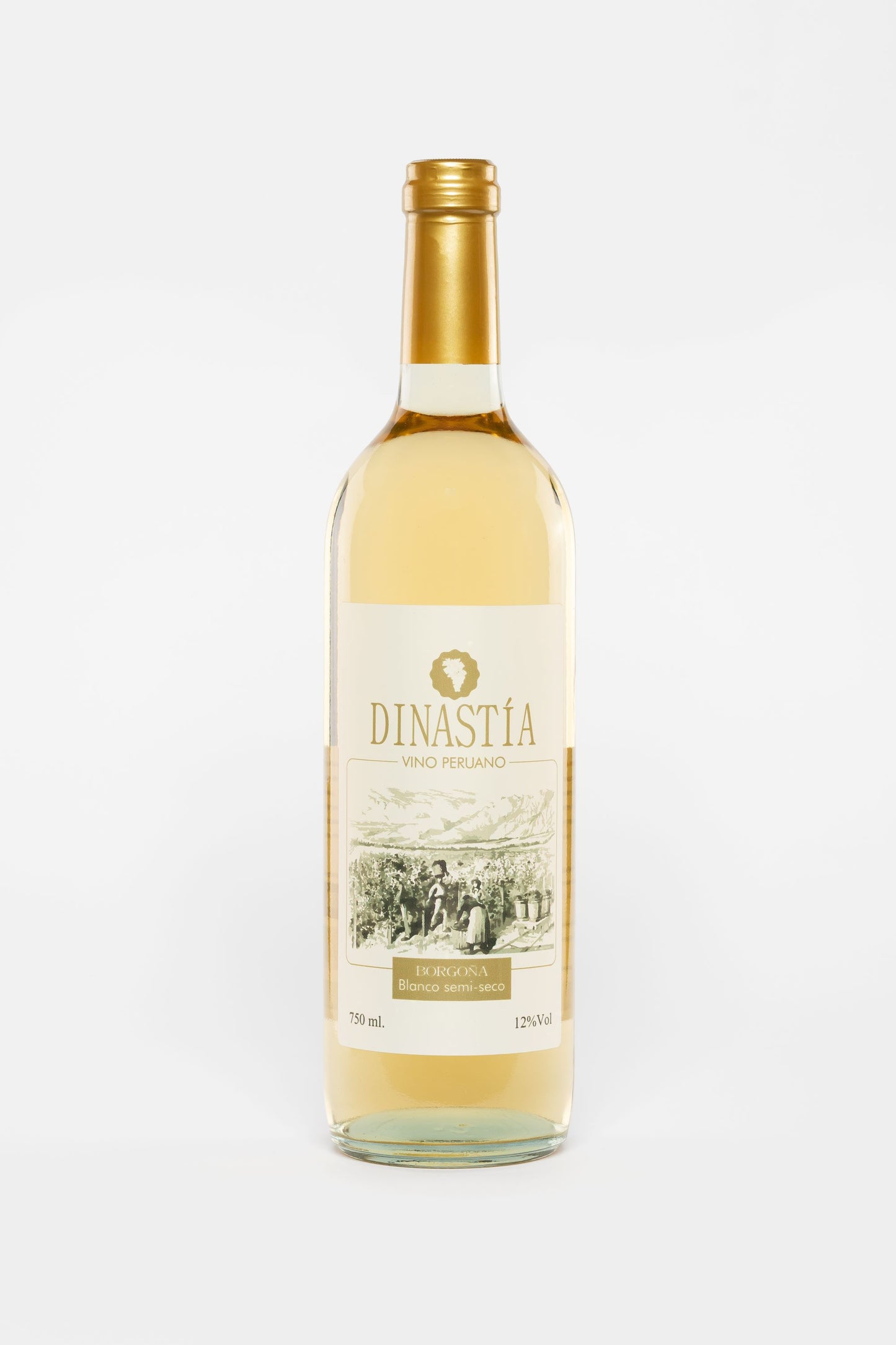 Vino Dinastía Borgoña Blanco Semi Seco