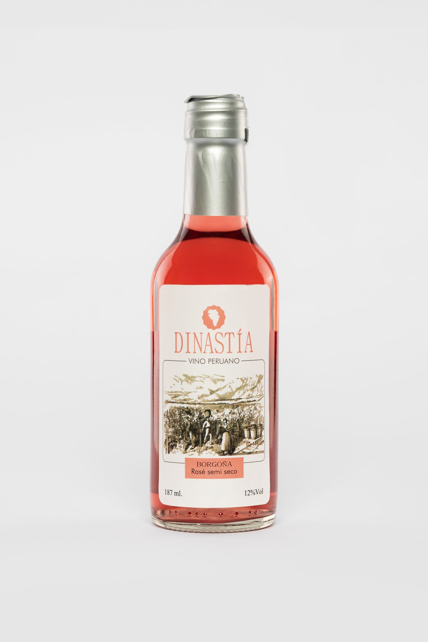 Vino Dinastía Borgoña Rose Semi Seco