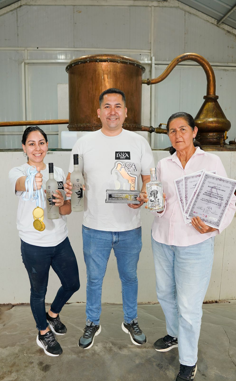 Cepa Inka es reconocida como la Mejor Destilería Internacional en los Argentina Spirits Awards 2025